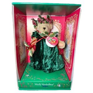 Muffy Vanderbear Couture Plush Doll Jingle Bells in Original Costume, Box & tags